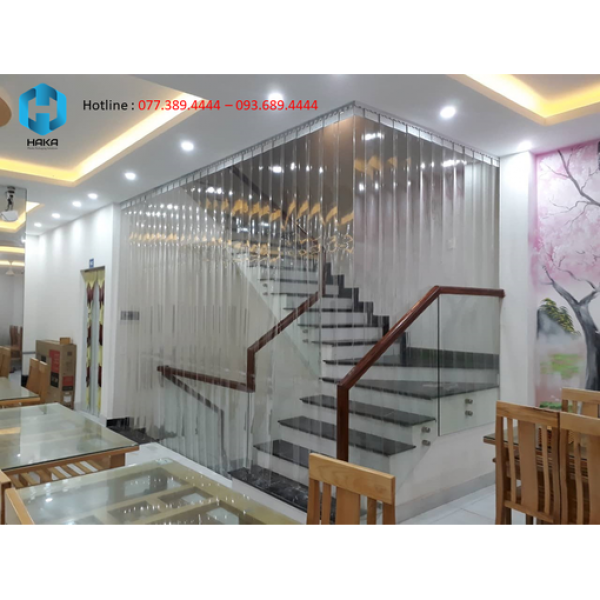 Rèm nhựa PVC ngăn lạnh điều hòa
